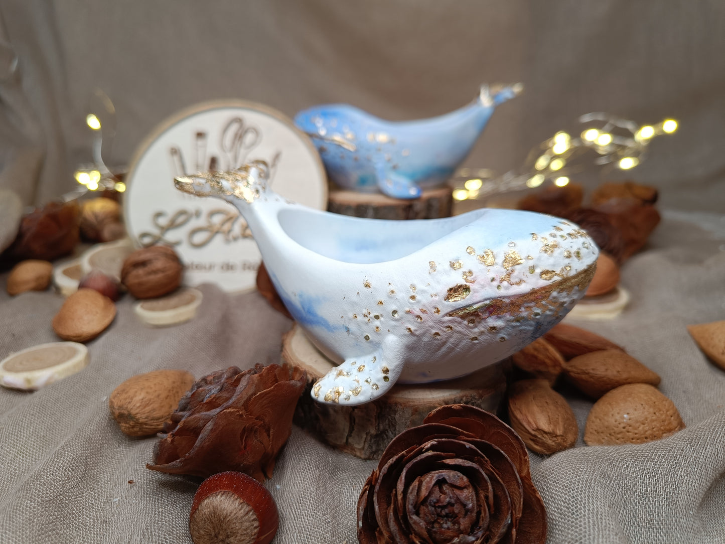 Baleine 🐳 "White&Blue" 🐳
