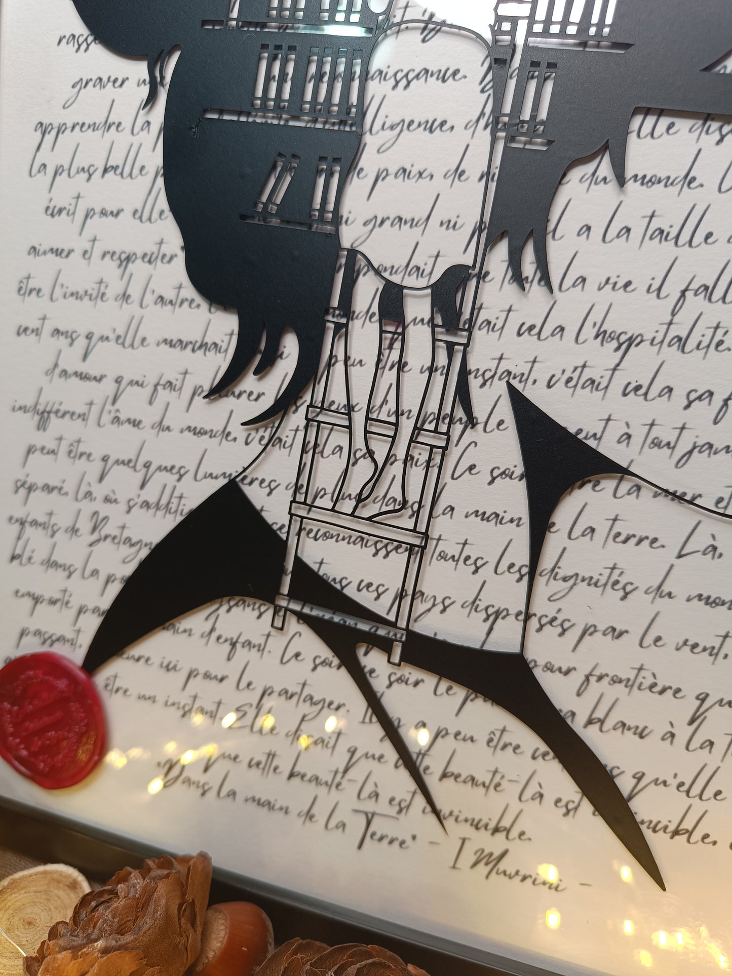 "La Muse encadrée"