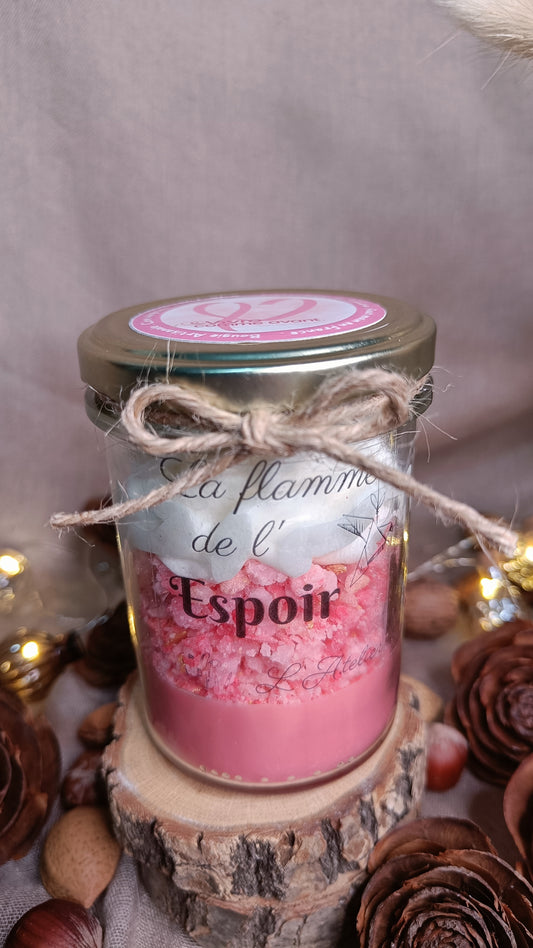 🕯️ La flamme de l'Espoir 🌸 Fleur de Sakura 🌸 - Cancer du sein 💪🏻