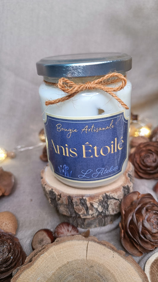 🕯️ Bougie Parfumée ✨ 🥛Anis étoilé 🥛