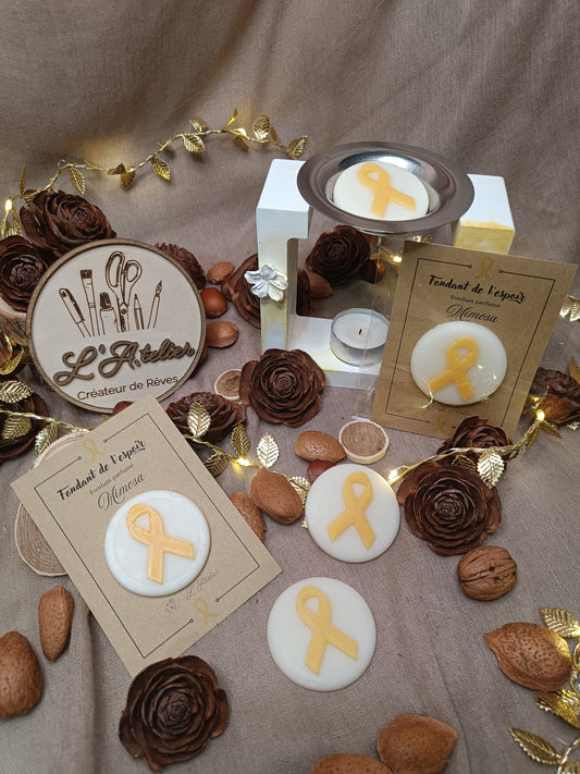 💪🏻 Fondant de l'espoir🎗️Endométriose 🎗️ Mimosa