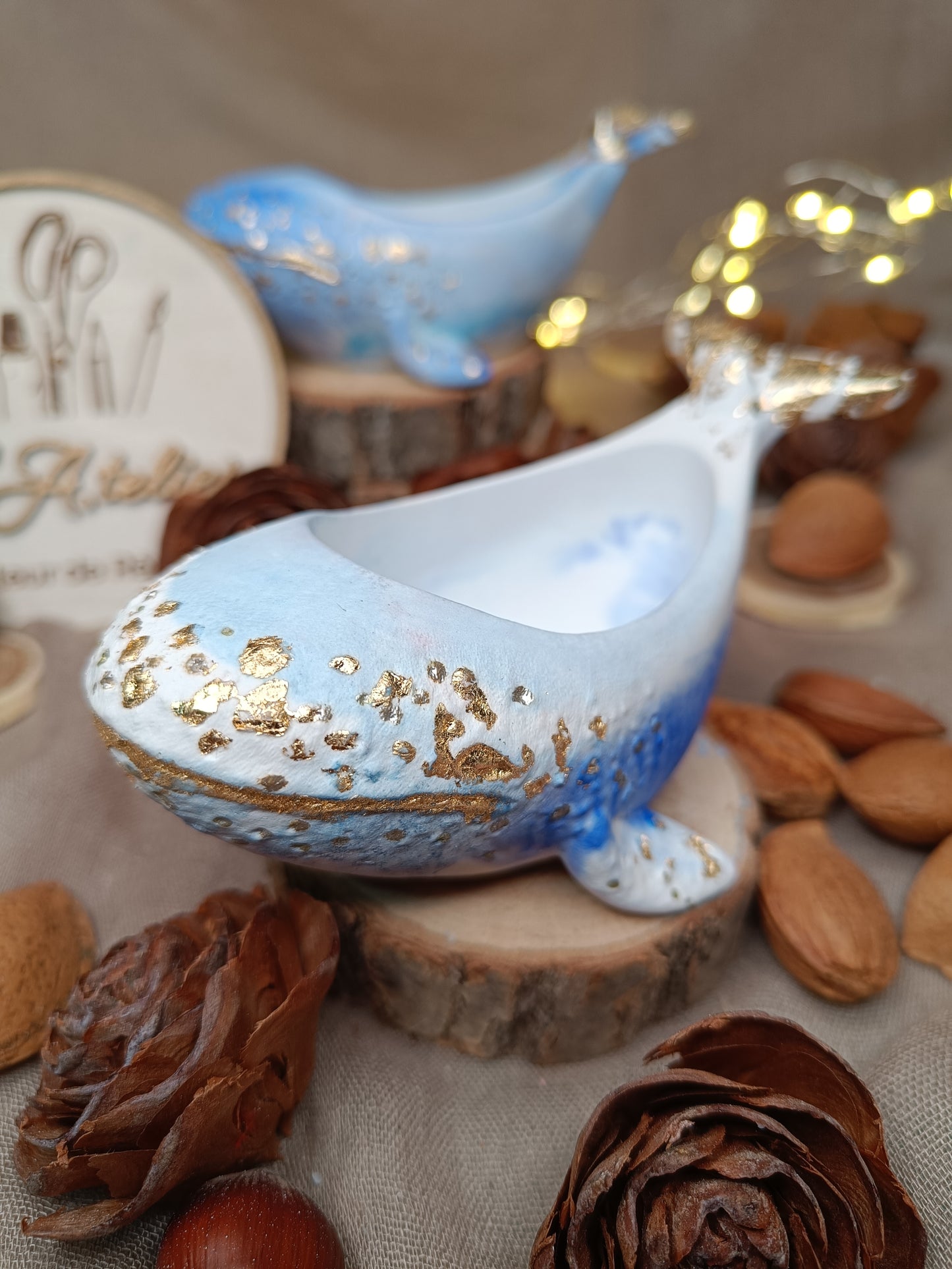 Baleine 🐳 "White&Blue" 🐳