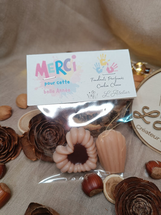 Fondants parfumés 🧸 Merci 🧸 Cookie Choco 🍪