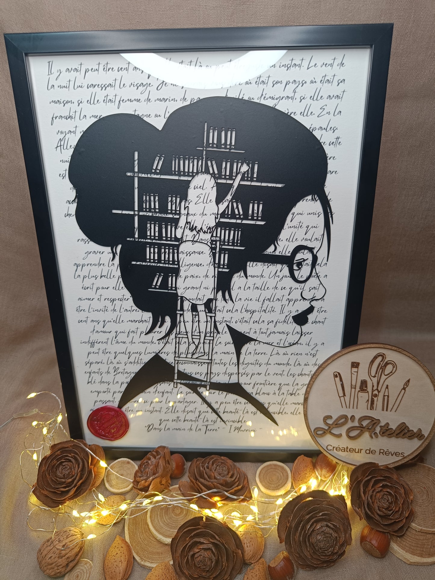 "La Muse encadrée"