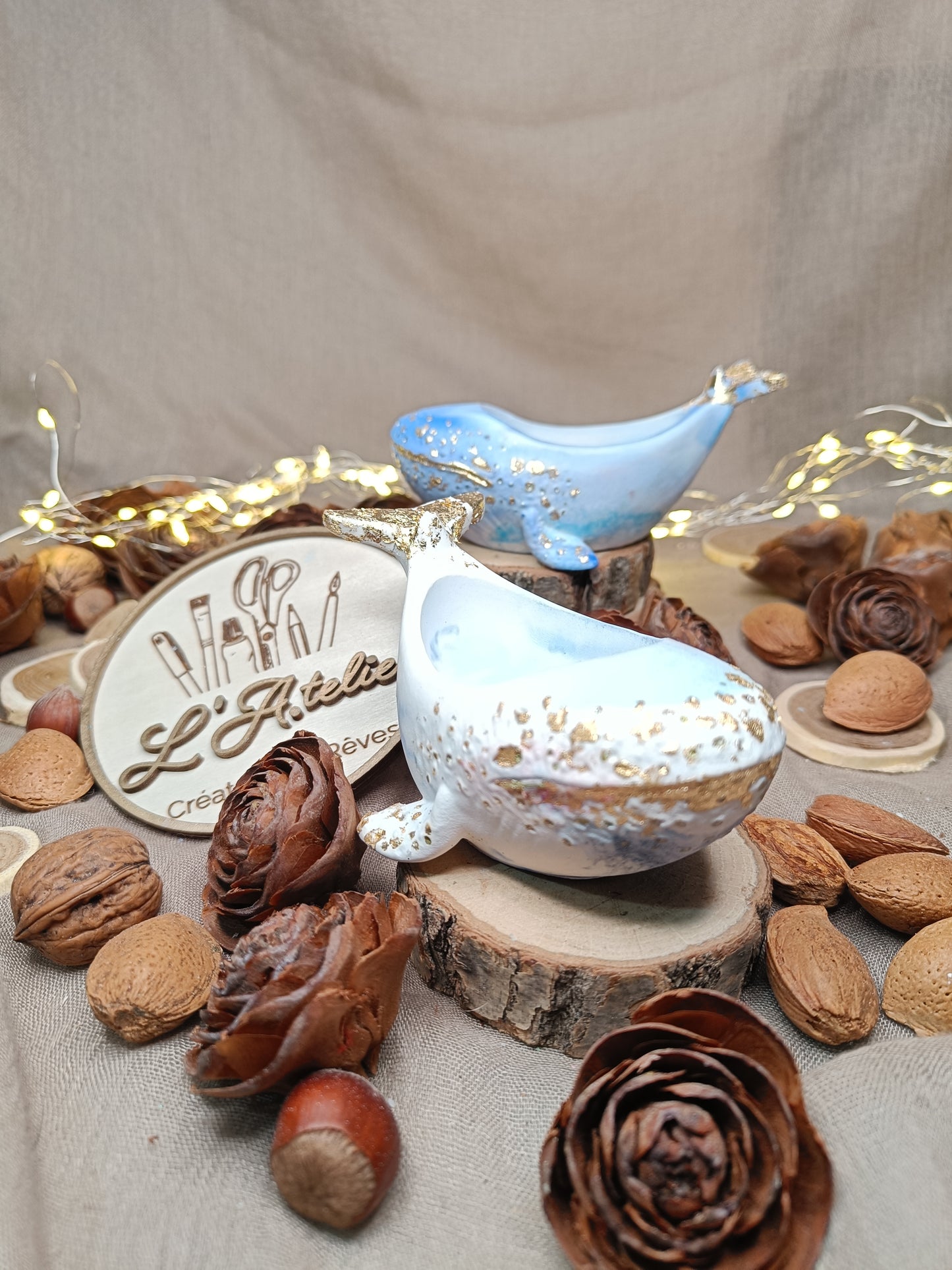 Baleine 🐳 "White&Blue" 🐳