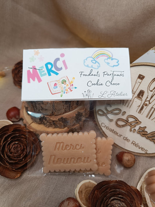 Fondants parfumés 🧸 Merci Nounou 🧮