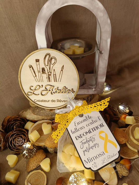 Fondants Mimosa Endo blanc
