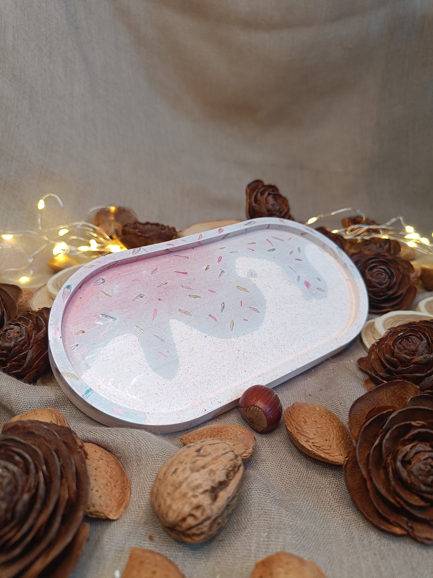 Plateau 🍩"Donuts Glacé"🍩 Mauve 💜
