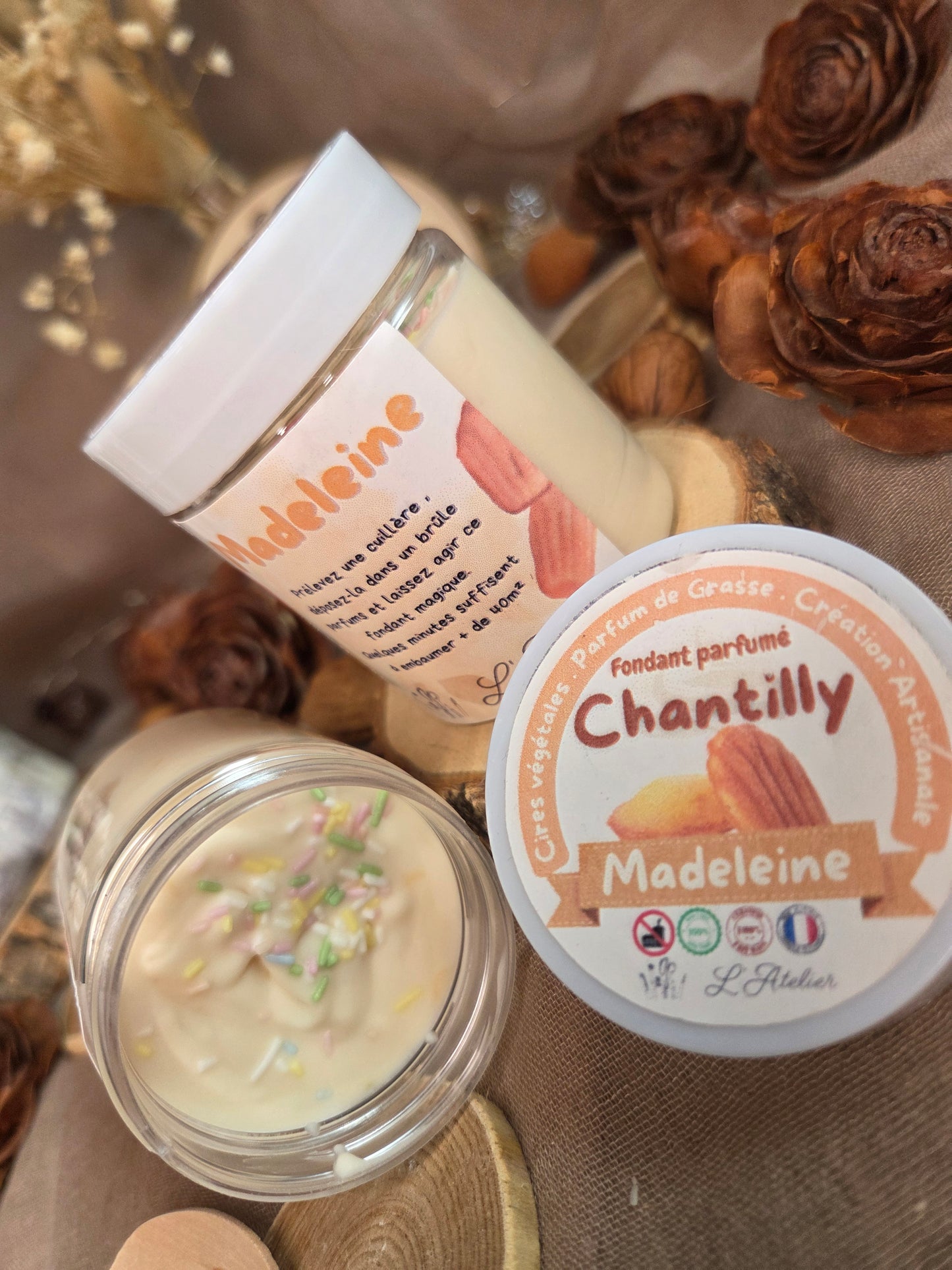 🍦 Fondant Chantilly 🥐 Madeleine 🥐