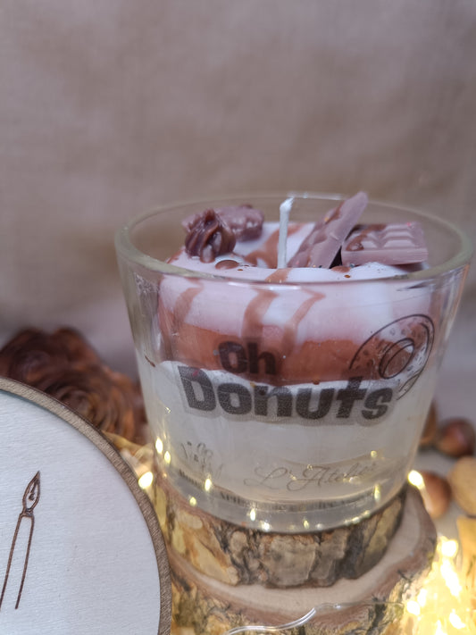 Bougie "Donuts Choco"
