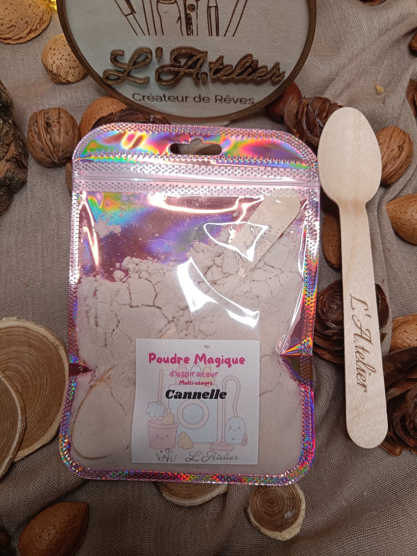 ✨ Poudre Magique 🪵 Cannelle 🪵
