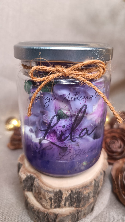 🕯️ Bougie Parfumée ✨ 🪻 Lila 🪻
