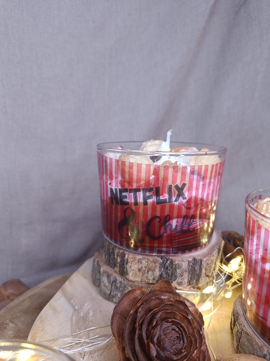 🕯️ Bougie gourmande 🍿📺 Netflix and Chill 📺🍿
